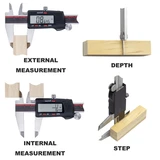 VINCA DCLA-0605 NIST Certificate Digital Caliper 6"