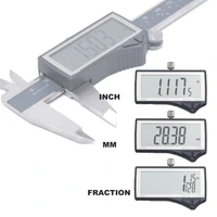 Clockwise Tools DCLR-0605 IP54 RS232 Digital Caliper 6 inch