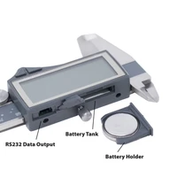 Clockwise Tools DCLR-0605 IP54 RS232 Digital Caliper 6 inch