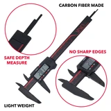 VINCA DCPA-0605 Plastic Digital Caliper