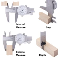 Clockwise Toold DDLR-0805 Shock Proof Dial Caliper 8"