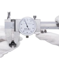 Clockwise Toold DDLR-0605 Shock Proof Dial Caliper 6"