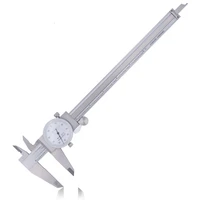 Clockwise Toold DDLR-0805 Shock Proof Dial Caliper 8"