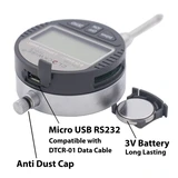 Clockwise Tools DIGR-0105N Non Auto Off Digital Indicator 0-1"/25.4mm